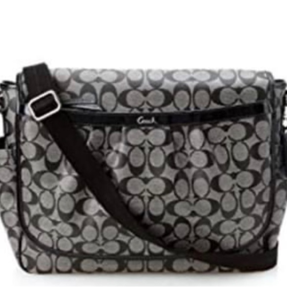Authentic coach diaper bag